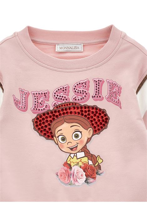 Felpa con stampa MONNALISA KIDS | 19H600NP 8006094F